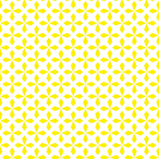 Fundo amarelo e branco com um padrão de folhas.