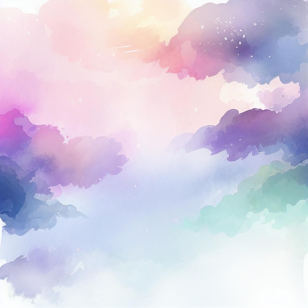 Fundo aquarela estilo aquarela Generative AI