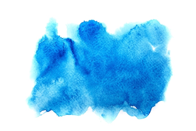 fundo aquarela mancha azul.