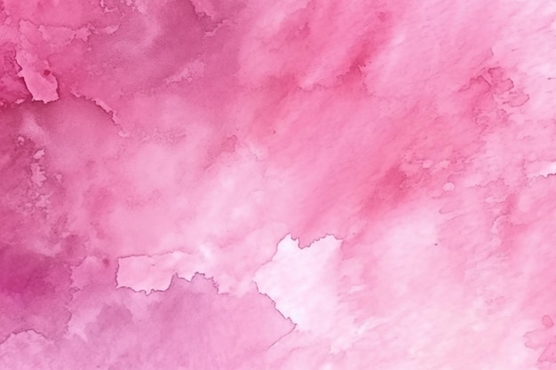 Fundo aquarela rosa com contorno branco.