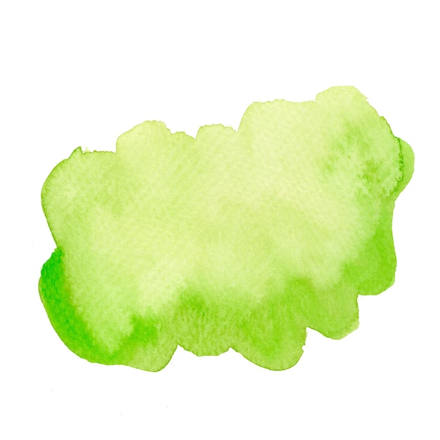 Fundo aquarela verde com fundo branco.