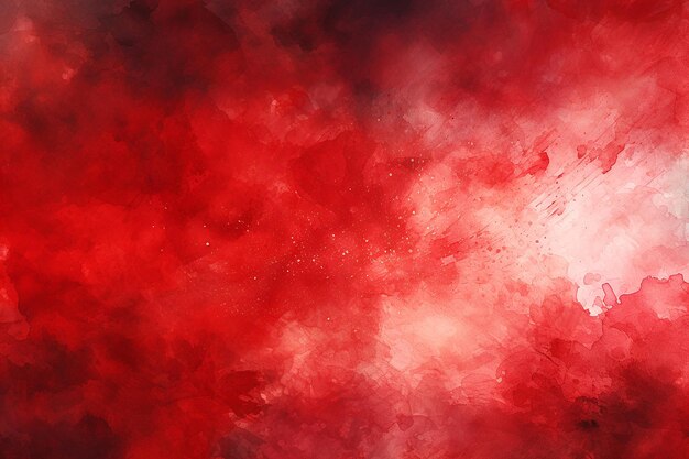 Fundo aquarela vermelho