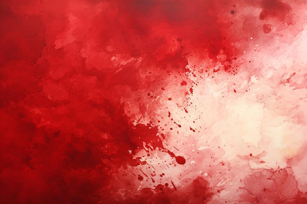 Fundo aquarela vermelho