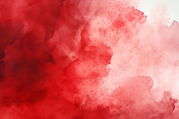 Fundo aquarela vermelho