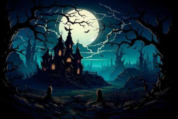 fundo assustador Papéis de parede de Halloween