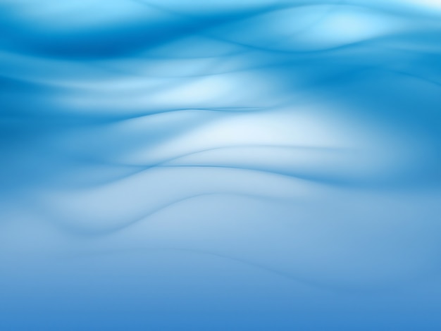 Foto fundo azul abstrato com linhas suaves