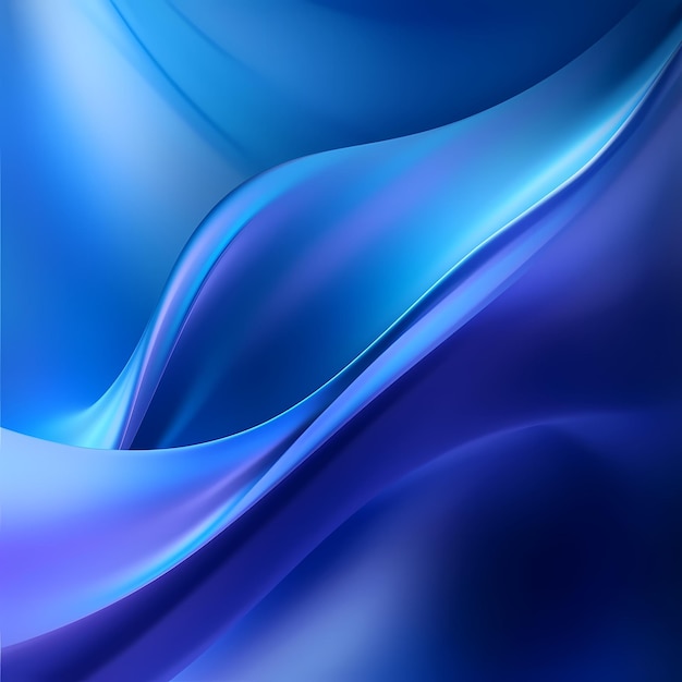 fundo azul abstrato papel de parede de tela azul em azul fluorescente no interior
