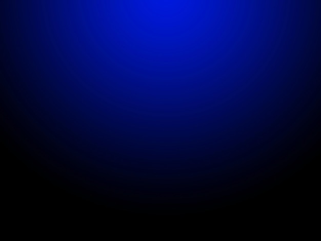 Foto fundo azul abstrato para modelos de web design e estúdio de produtos com cor de gradiente suave