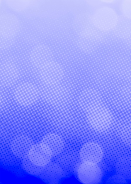 Fundo azul bokeh Cenário vertical com espaço de cópia