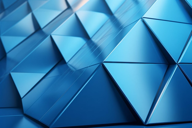 Fundo azul gradiente geométrico moderno