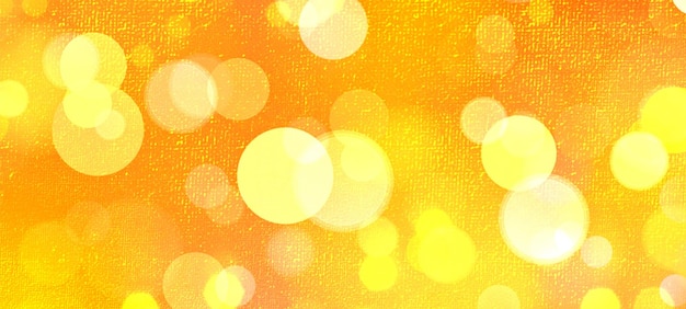 Fundo bokeh amarelo para eventos e celebrações de feriados sazonais