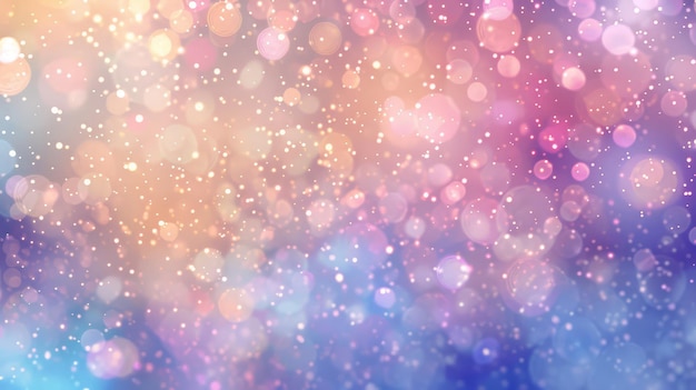 Fundo bokeh brilhante e abstrato ideal para decoração de férias