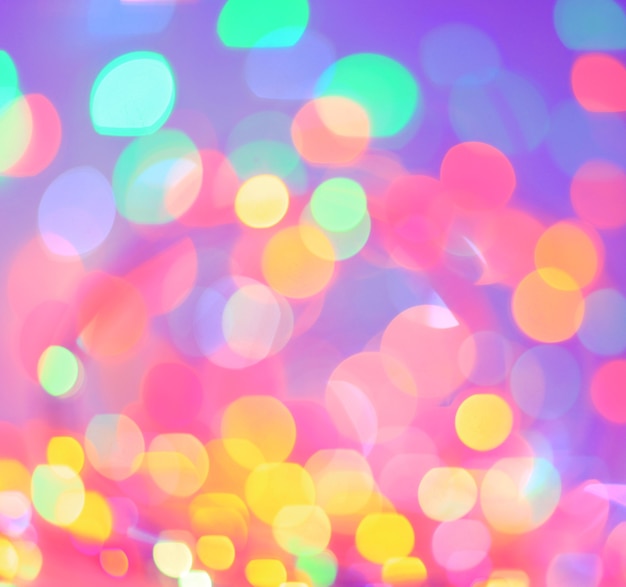 Fundo bokeh olorful