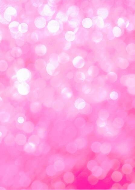 Foto fundo bokeh rosa para banner poster story ad celebrações e vários trabalhos de design