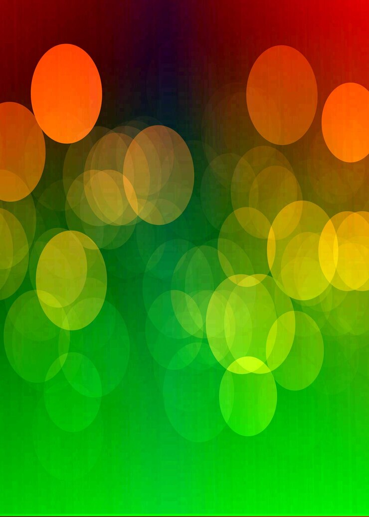 Foto fundo bokeh verde para eventos e celebrações de feriados sazonais