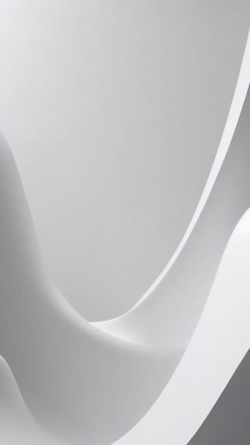 fundo branco 3d render ondas formas textura de fundo branco limpo imagens de fundo jpg