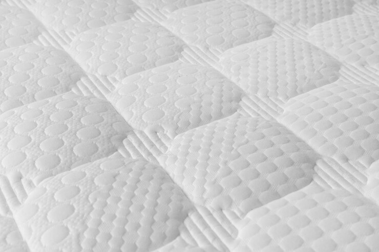 Fundo branco colchão