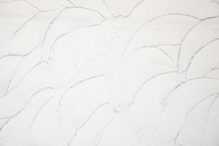 Foto fundo branco da textura da parede do emplastro.