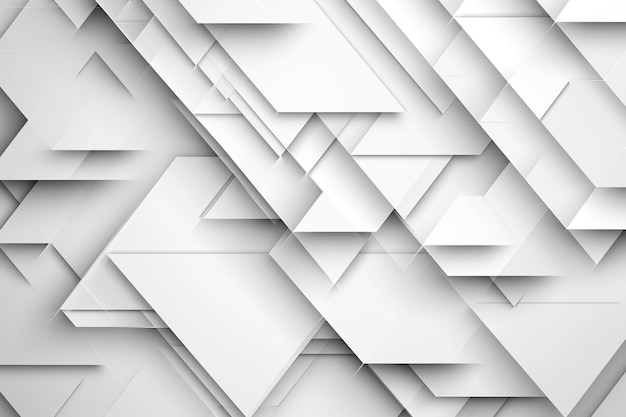 Foto fundo branco elegante com elementos geométricos hexágono triângulo formas abstratas