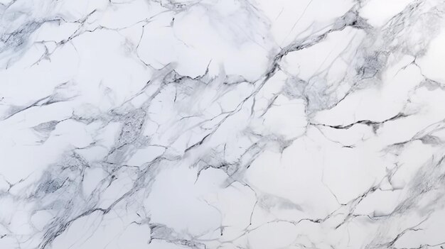 Fundo branco panorâmico de textura de pedra de mármore para design IA gerativa