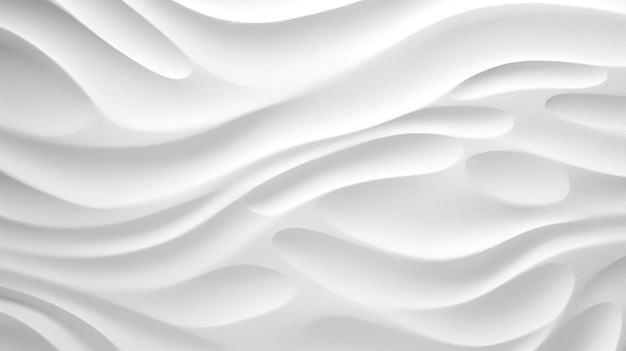 Fundo Branco Renderização 3D Formas de Ondas Textura de Fundo Limpo Fundo Branco Imagens JPG