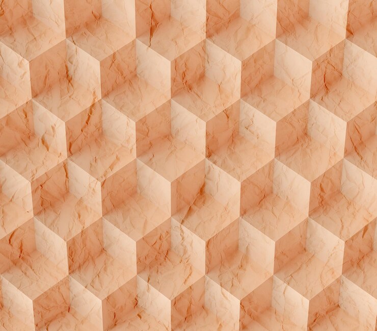 Foto fundo claro de mosaico abstrato com textura de papel amassado