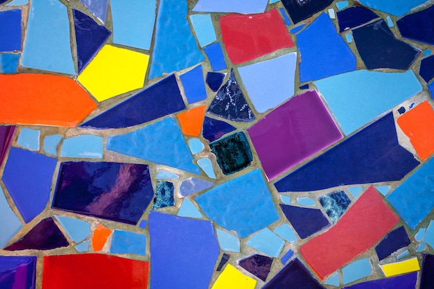 Fundo colorido abstrato do grunge do mosaico