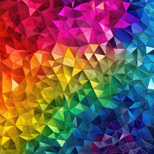 Foto fundo colorido abstrato em formas geométricas misteriosas