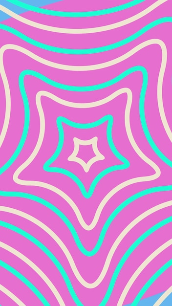 Fundo colorido com padrão de estrelas