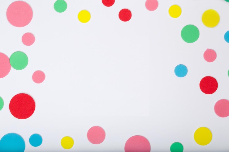 Foto fundo colorido composto por círculos de espuma. fechar-se. espaço livre para um texto