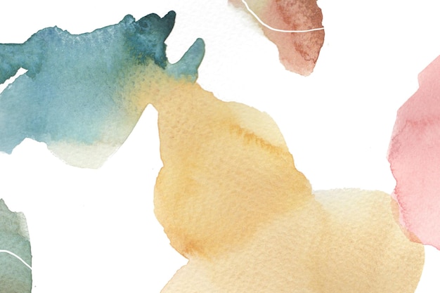 Fundo colorido de aquarela de Memphis