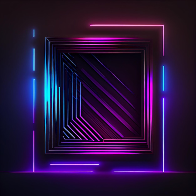 fundo colorido neon