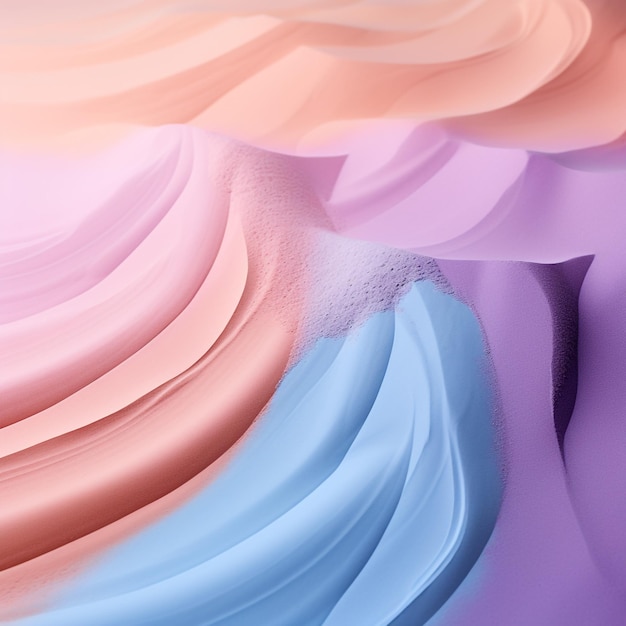 fundo com areia de cor pastel para o produto