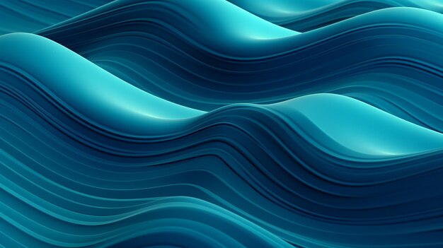 Fundo com ondas em tons de verde e azul, criando uma exibição visualmente cativante de padrões fluidos e dinâmicos