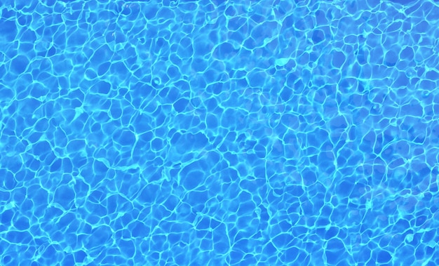 Fundo da água da piscina