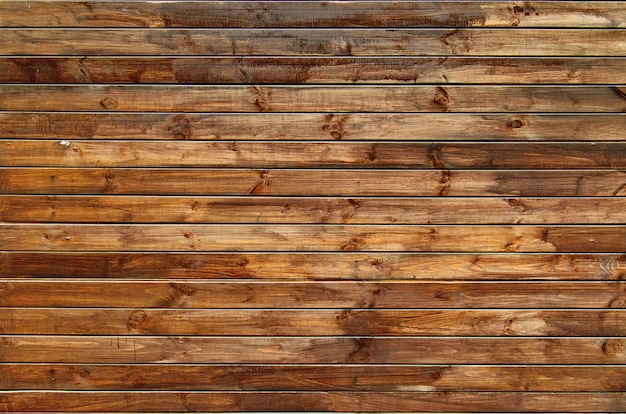Fundo da cerca de madeira atada natural. Textura de madeira
