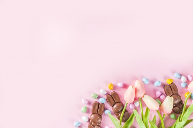 Fundo da composição da Páscoa
