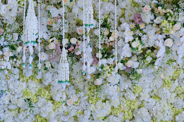 Fundo da flor, fundo colorido, rosa fresca, casamento ao fundo, ramo de flores