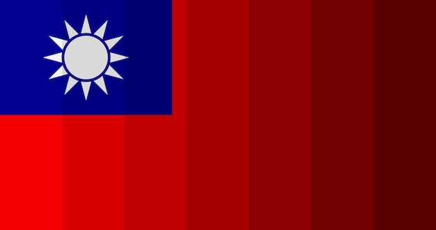 Fundo da imagem da bandeira de Taiwan