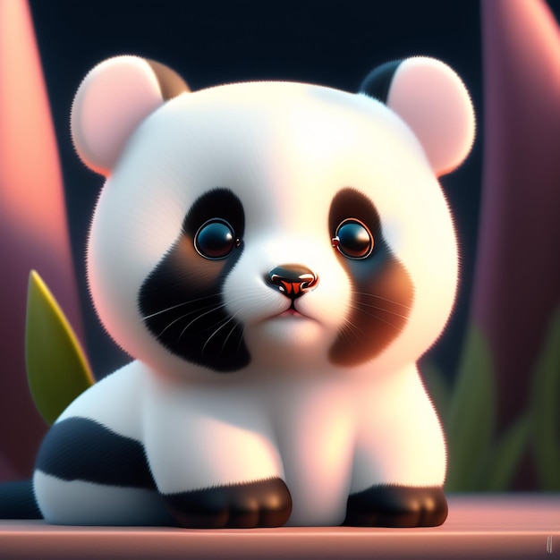 Fundo da imagem Panda gerado Ai