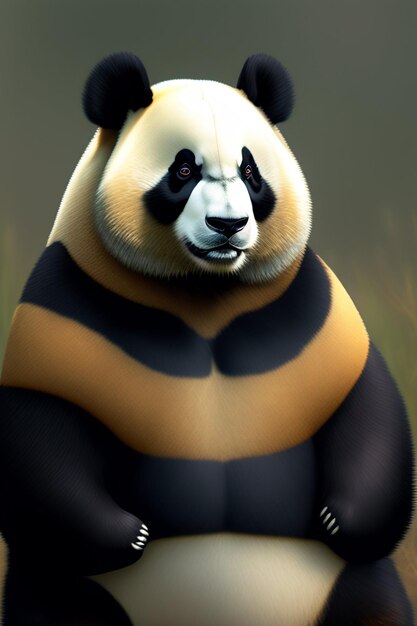 Fundo da imagem Panda gerado Ai