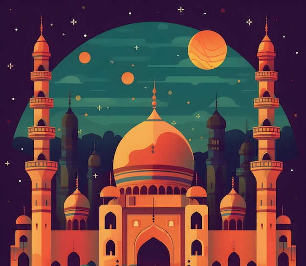 fundo da mesquita eid mubarak eid ul adha