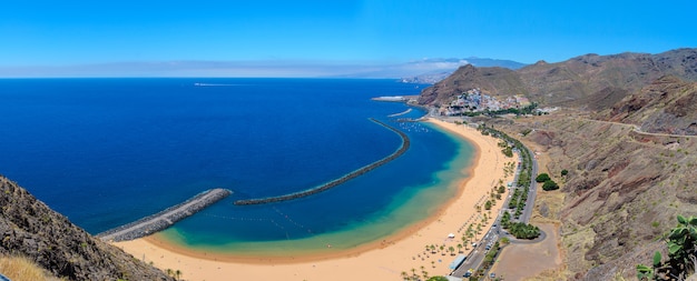 Fundo da paisagem de tenerife