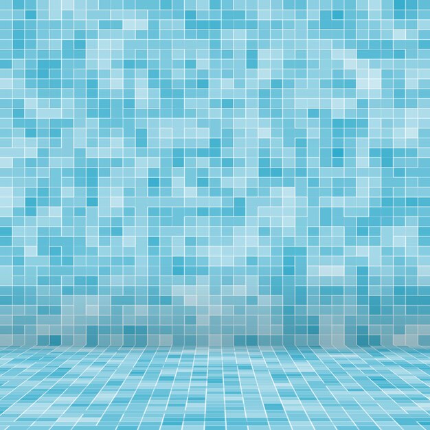 Fundo da telha do mosaico da piscina da textura. Papel de parede, banner, pano de fundo.