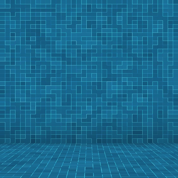 Fundo da telha do mosaico da piscina da textura.