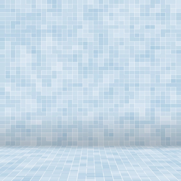 Foto fundo da telha do mosaico da piscina da textura.