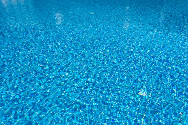 Fundo de água da piscina