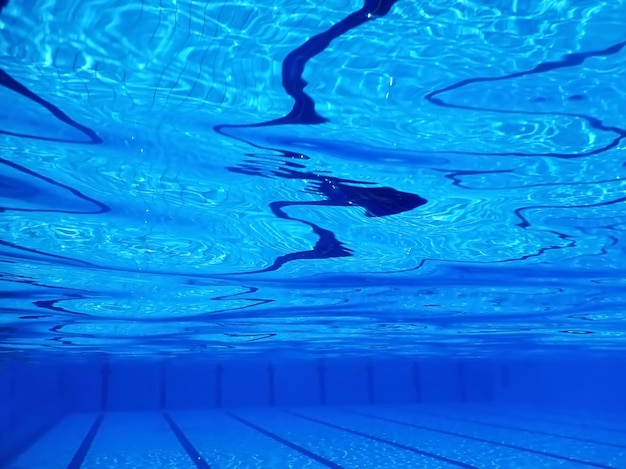 Fundo de água do esporte subaquático da piscina
