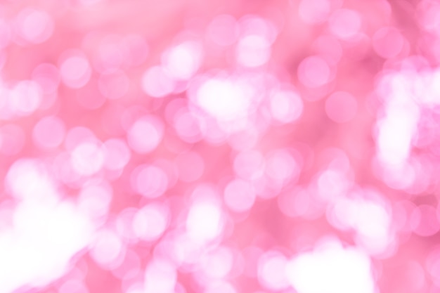 Fundo de amor bokeh rosa abstrato