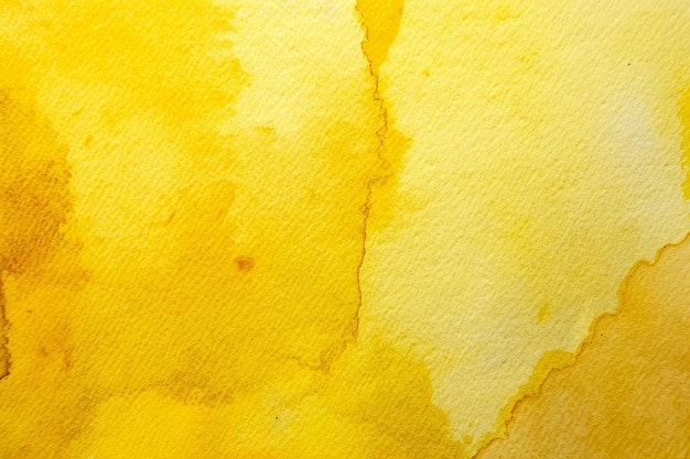 Fundo de aquarela amarelo pastel abstrato